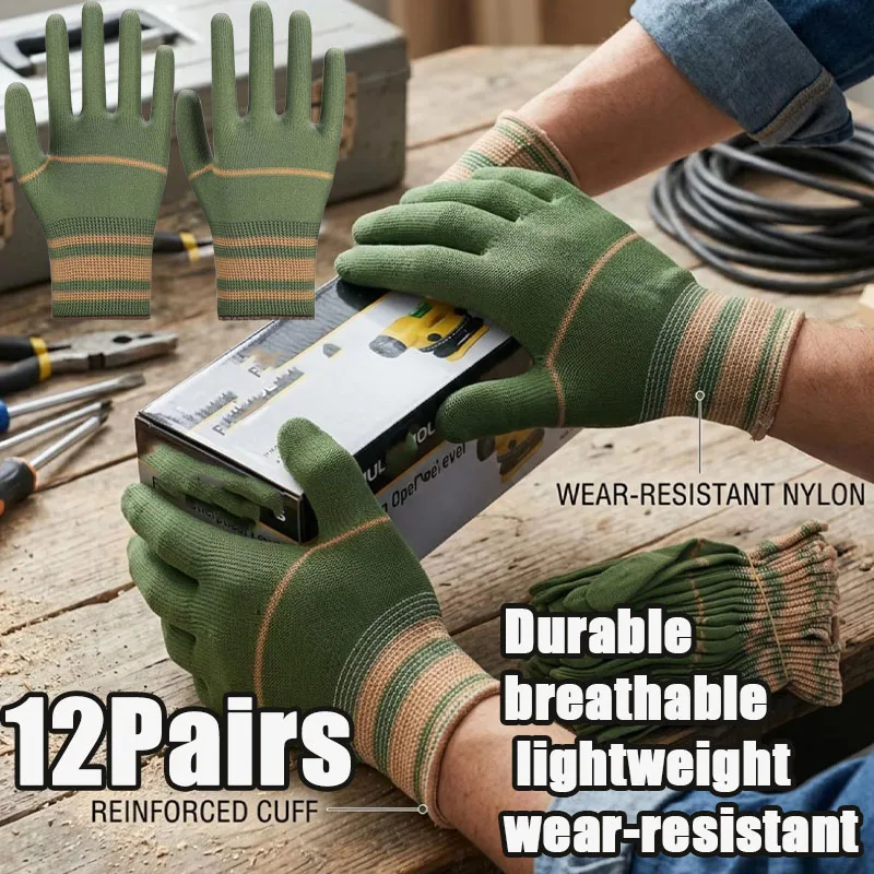 12-pares-de-luvas-de-seguranca-de-nylon-respiravel-duraveis-macias-resistentes-ao-desgaste-leves-para-manuseio-montagem-manutencao-jardinagem