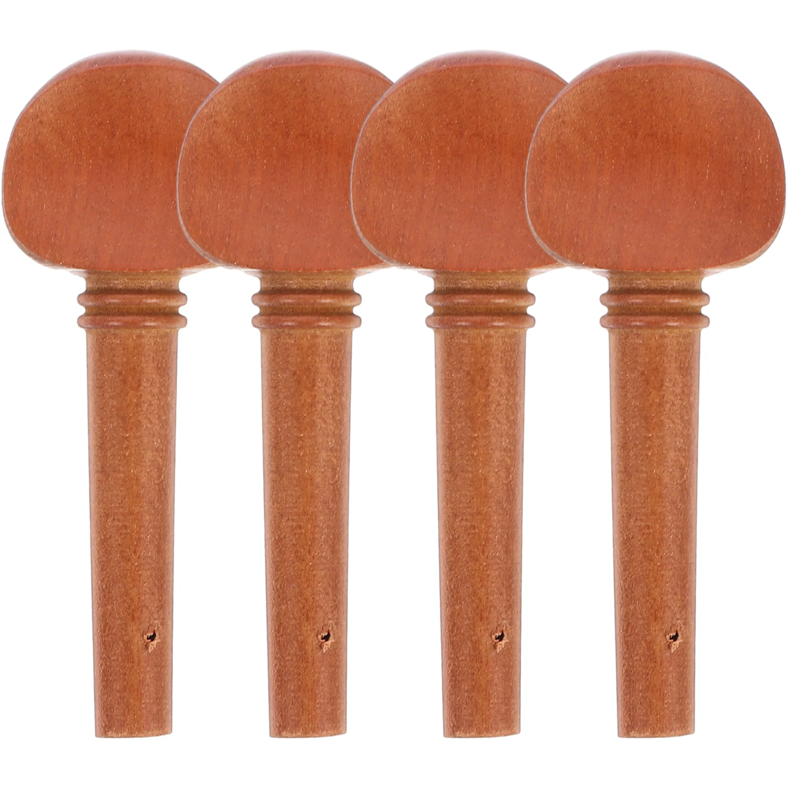 

4 Pcs Violin Tuners Tuning Peg for Parts Wooden Crafts Pegs Jujube Replacement Accessories Supplies Women's