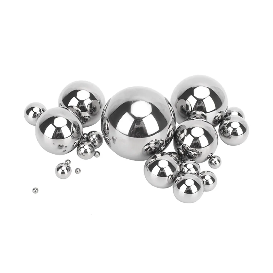 Dia 1/1.5/2/2.381/2.5/3/3.175/3.5/3.969-30mm Solid 304 Stainless Steel Ball High Precision Bearing Balls Smooth Ball