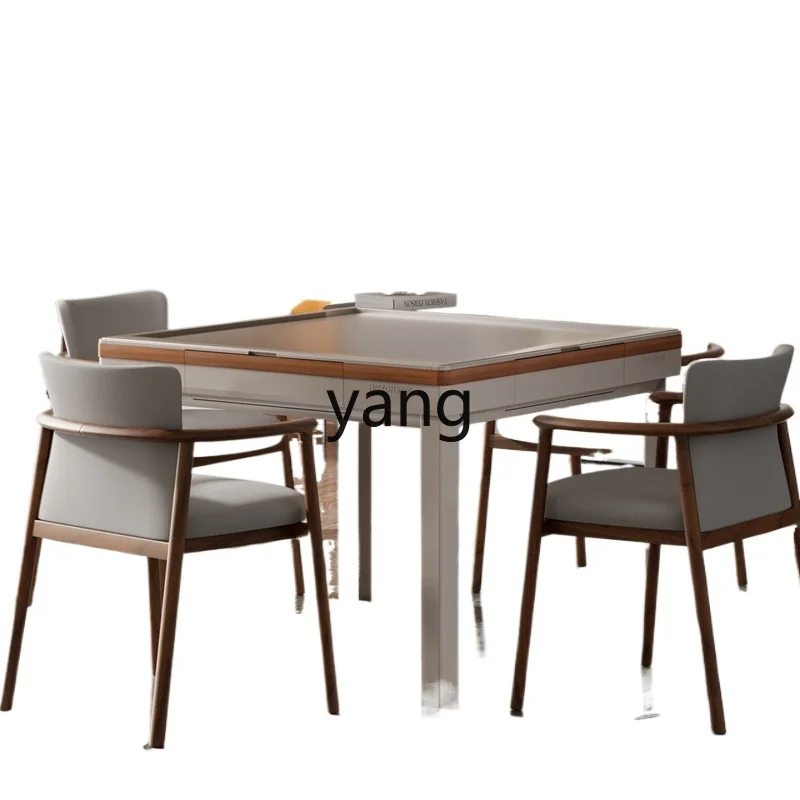 

YJQ automatic mahjong machine household dining table integrated dual-purpose rotor silent electric mahjong table