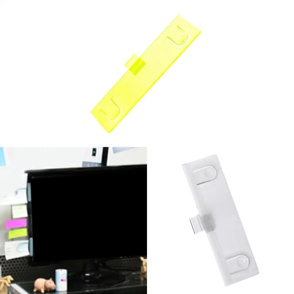 Monitor Note Organiser Document Holder Clip Copy Holder for Typing Reading File