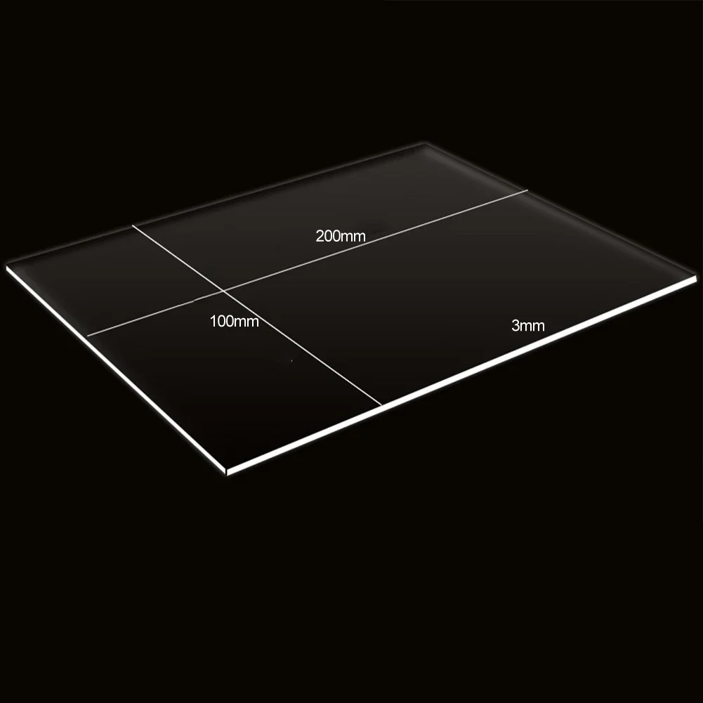 Acrylic Board PVC Acrylic Board Easy To Cut And Shape Plastic Sand Table Model Materials Transparent Practical