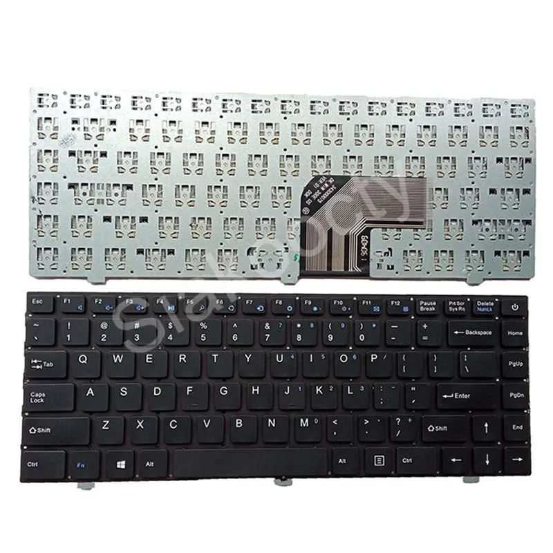 Teclado inglés de EE. UU. Para Teclast F7 14,1 PC230 dk-mini 300E PRIDE-K2381 K2790 343000075, teclados de repuesto para portátiles