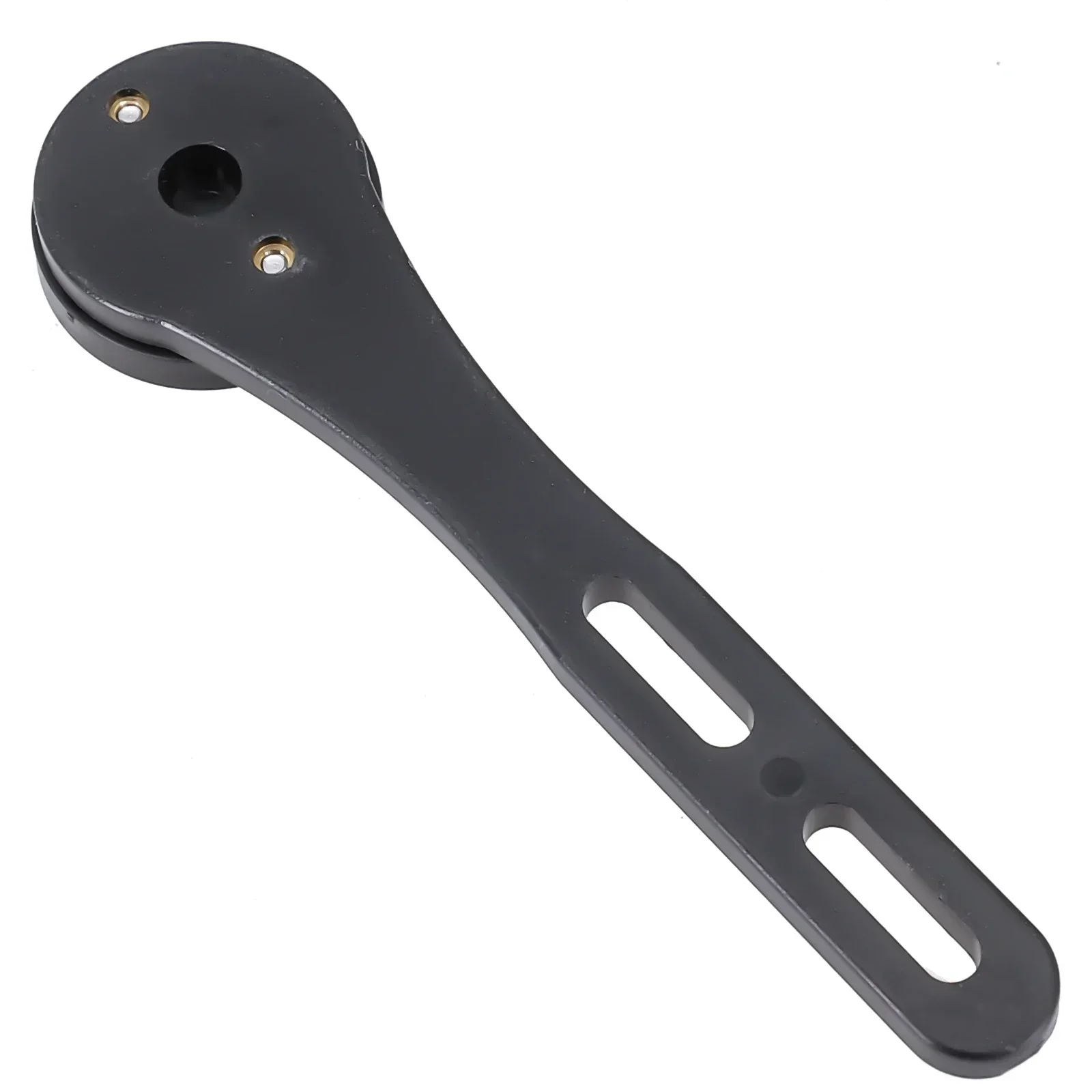 Accessorio bici premium per supporto computer da manubrio integrato per Garmin leggero nero lunghezza 130 mm