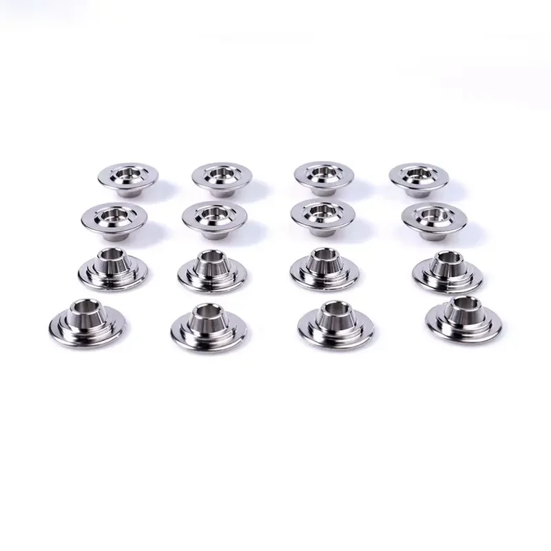 High Performance Auto Motorcycle Engine Intake Exhaust System Valve Spring Seat Replacement Stainless Steel Spline Structure