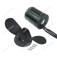 12N/14P Outer Rotor Motor Flipsky 6374 Waterproof Brushless DC Motor 140KV 3600W for Surfing Boat Underwater Thruster