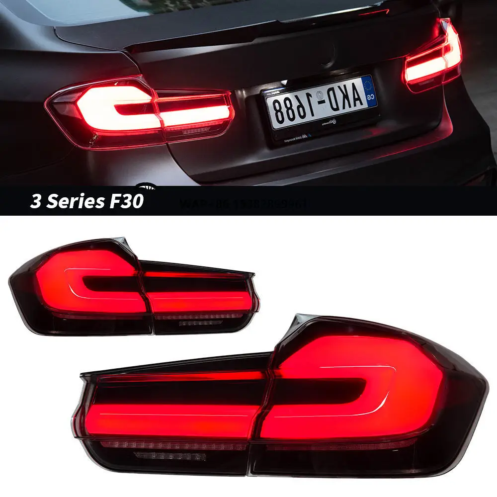 For Tail Lights 2013-2019 3 Series Variant Wagon  F31 Touring Taillight Upgrade LED Rear Lamp with Car Accessories DRL