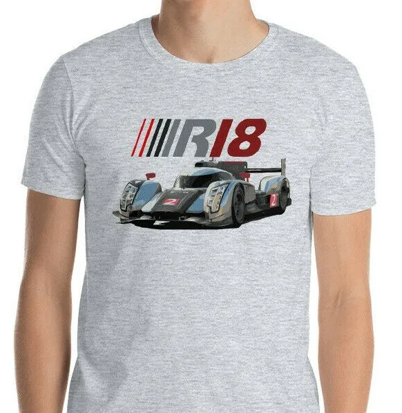 Camiseta de coche de carreras prototipo R18 LMP1 2011