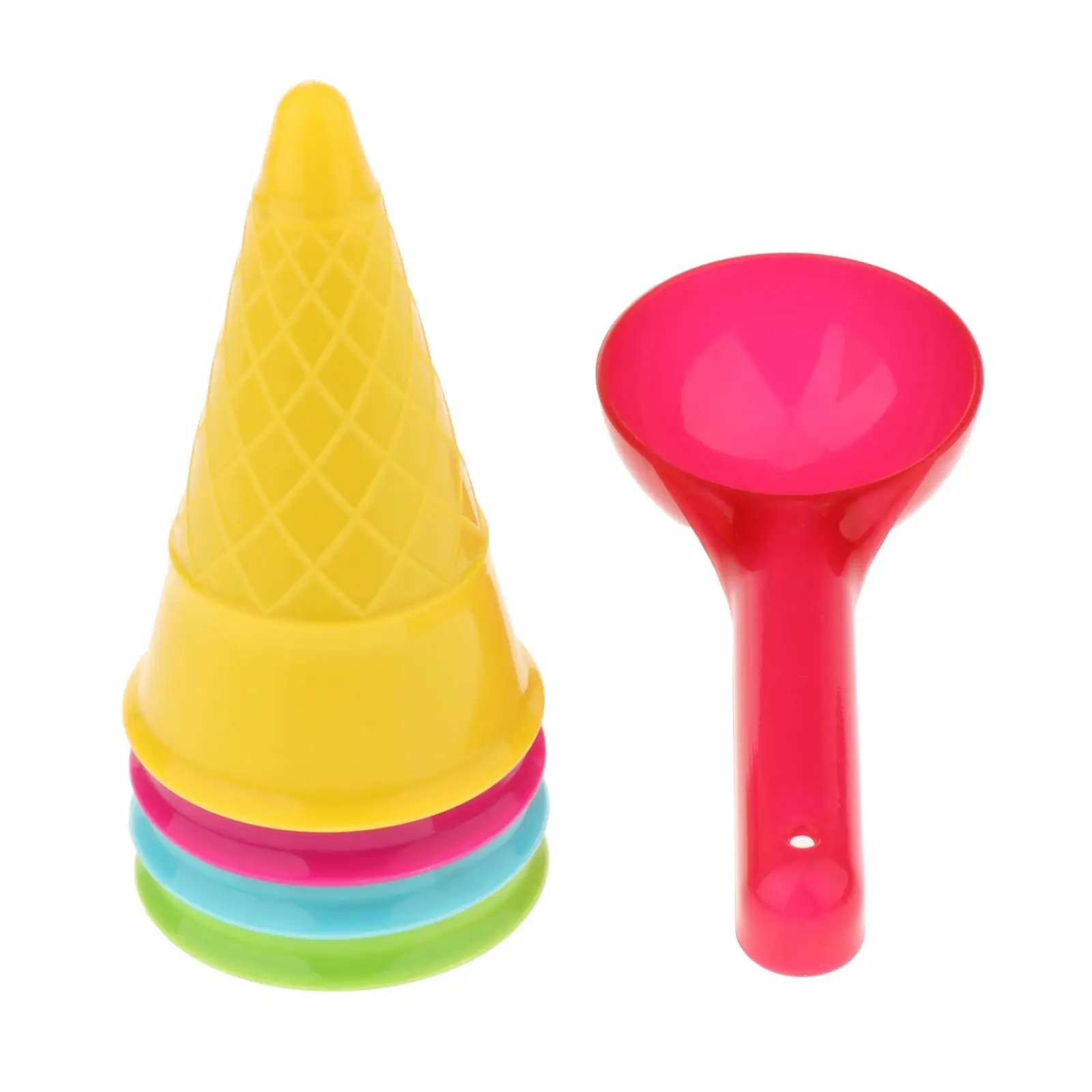 Jouets jouets de plage ensemble de plage comprend et cuillère à glace jouets pour ensemble de jouets pour bébé enfant en bas âge fête sur la plage
