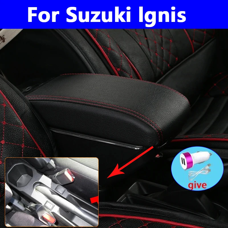 

Для Suzuki IGNIS подлокотник для Suzuki IGNIS автомобильный подлокотник ящик специальные детали для модернизации внутренний ящик для хранения автомобильных аксессуаров
