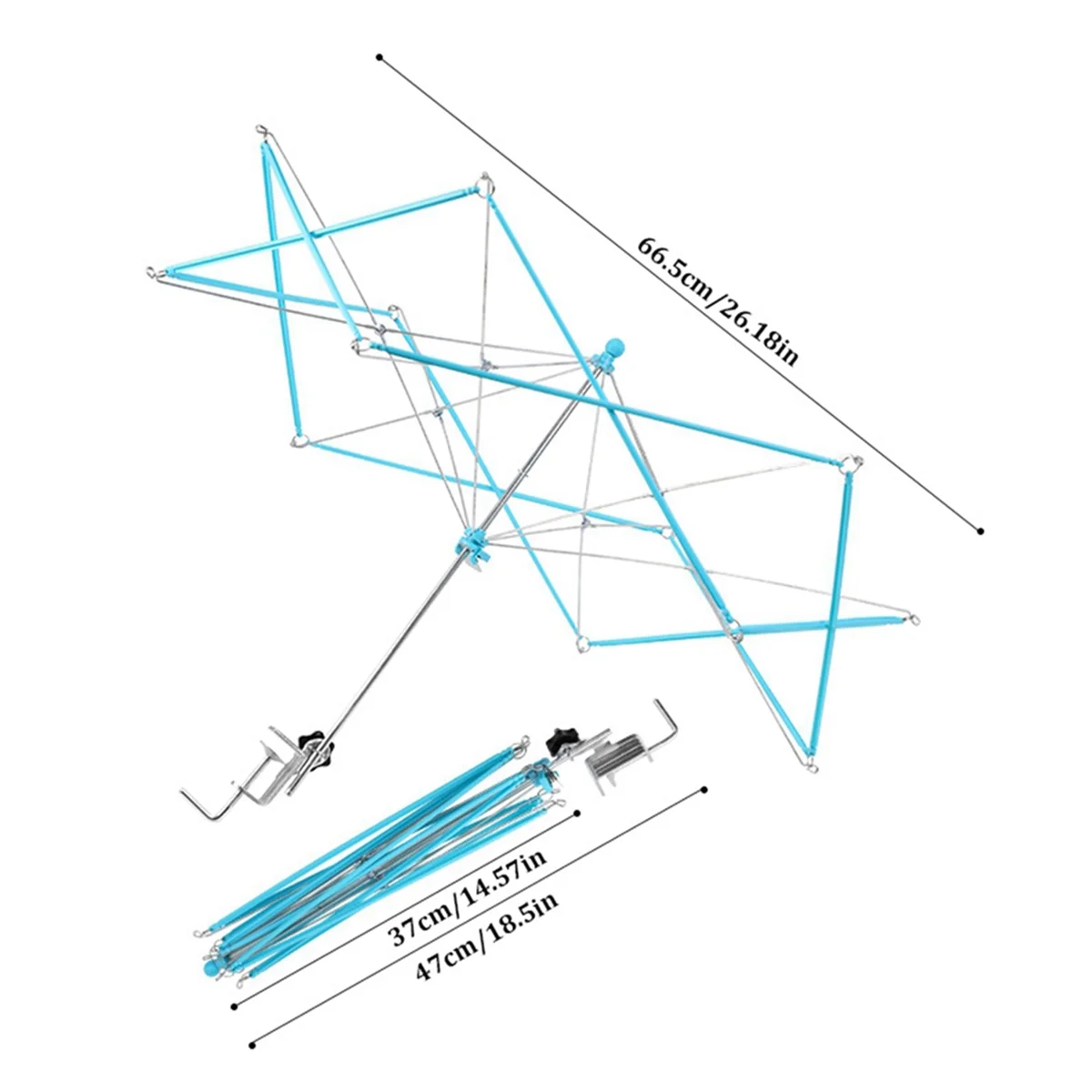 Upgraded Yarn Thread Fiber String Wool Winder Holder for Patchwork Sewing,A
