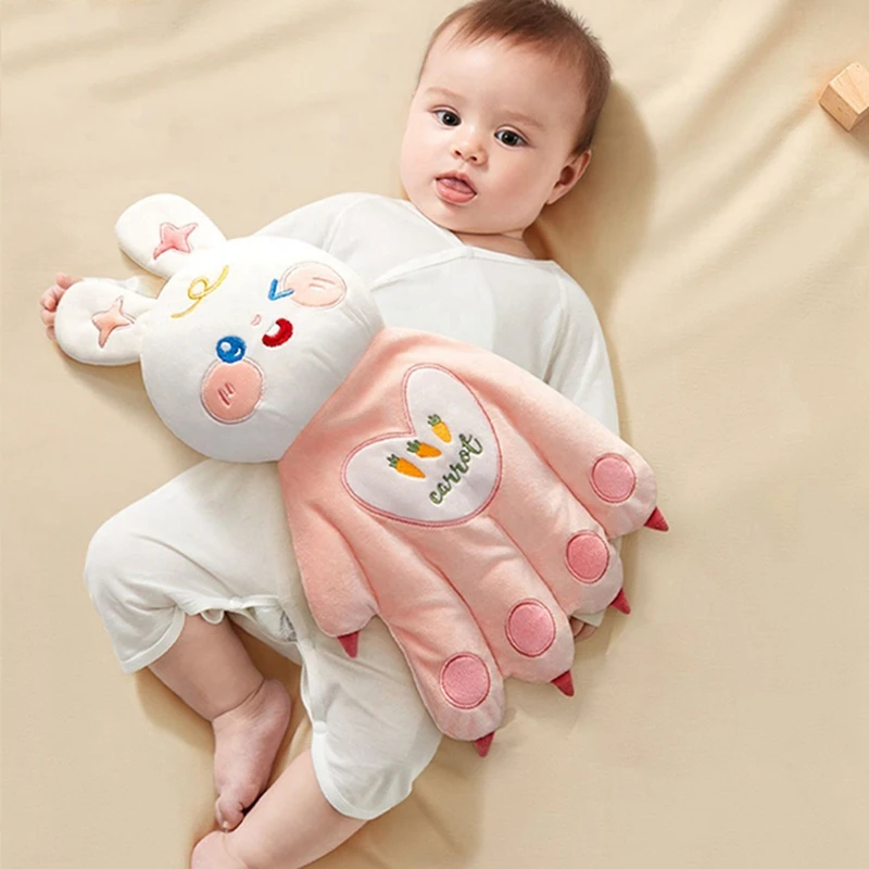 หมอนปาล์มผ่อนคลายทารกแรกเกิด - Anti-Startle Sleep Aid, Calming Infant Sleeper, Pacifying ของเล่นเพื่อการนอนหลับที่เงียบสงบ