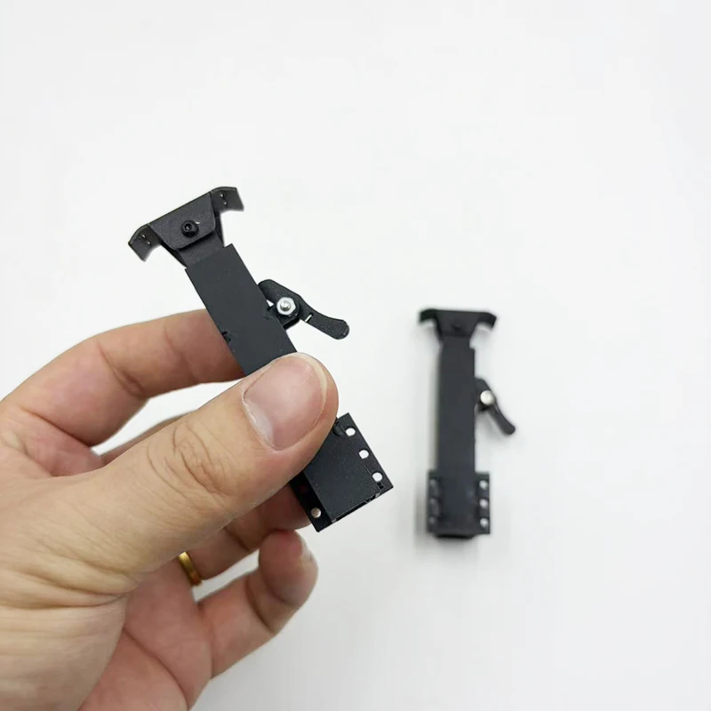 Model Cargo Bucket Support Frame Stainless Steel Trailer Legs Elastic Retraction for 1/14 Tamiya RC Truck Trailer Tipper Parts