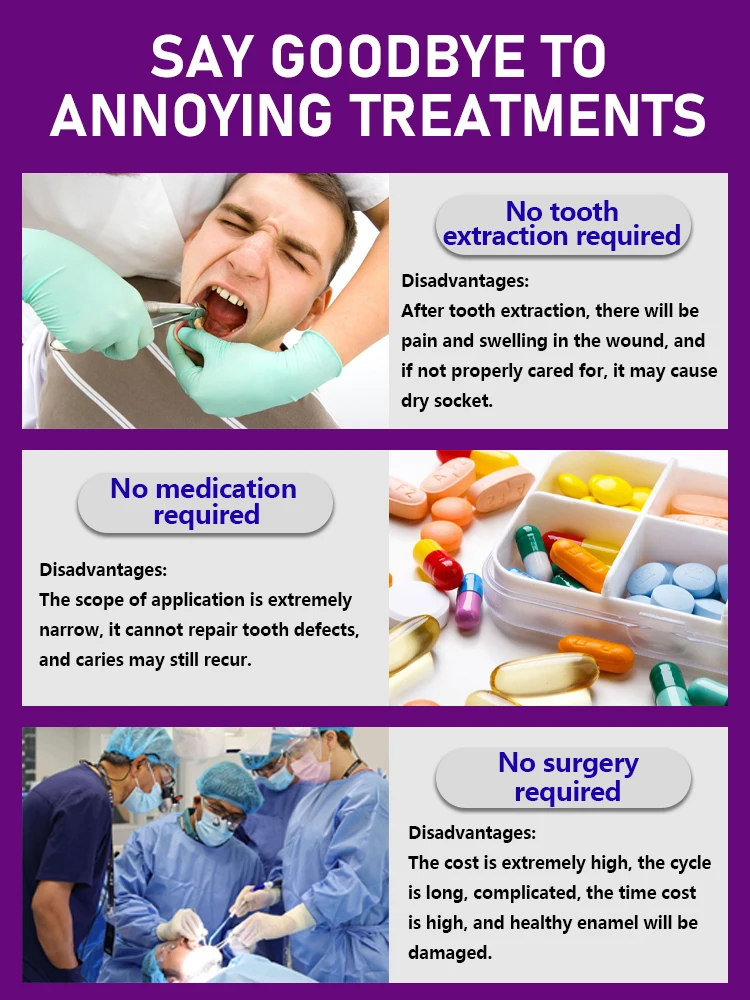 Mousse solves various problems Intraoral care tools