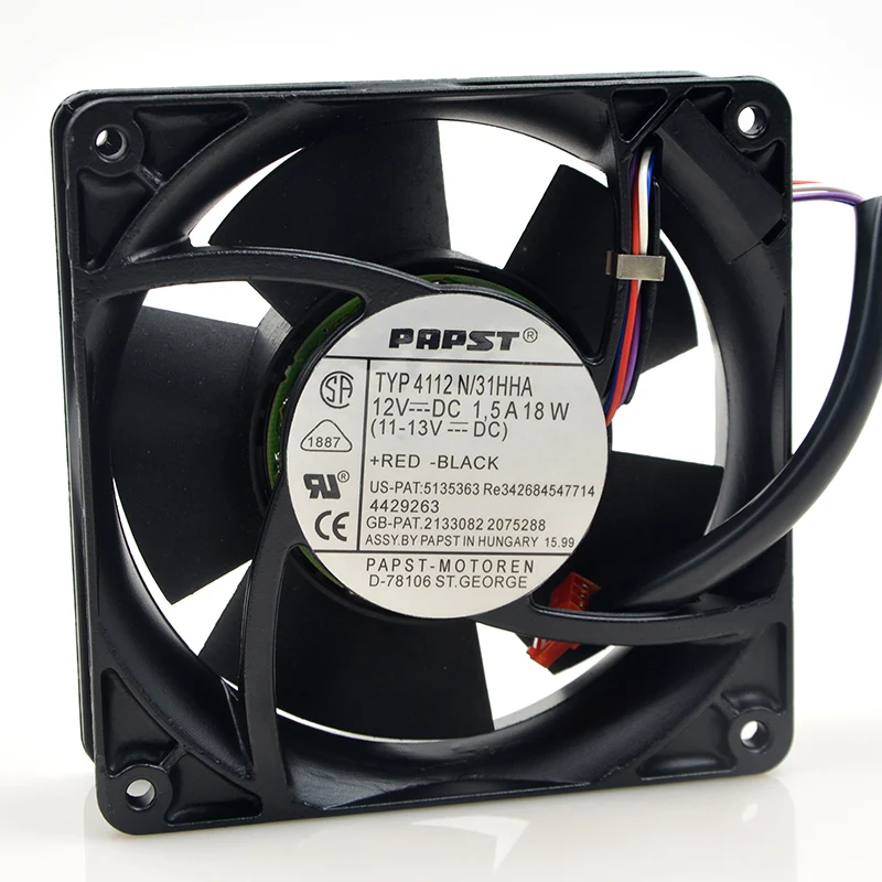 31 hha TYP4112N / 12 v 18 w 12038 12 cm a cooling fan