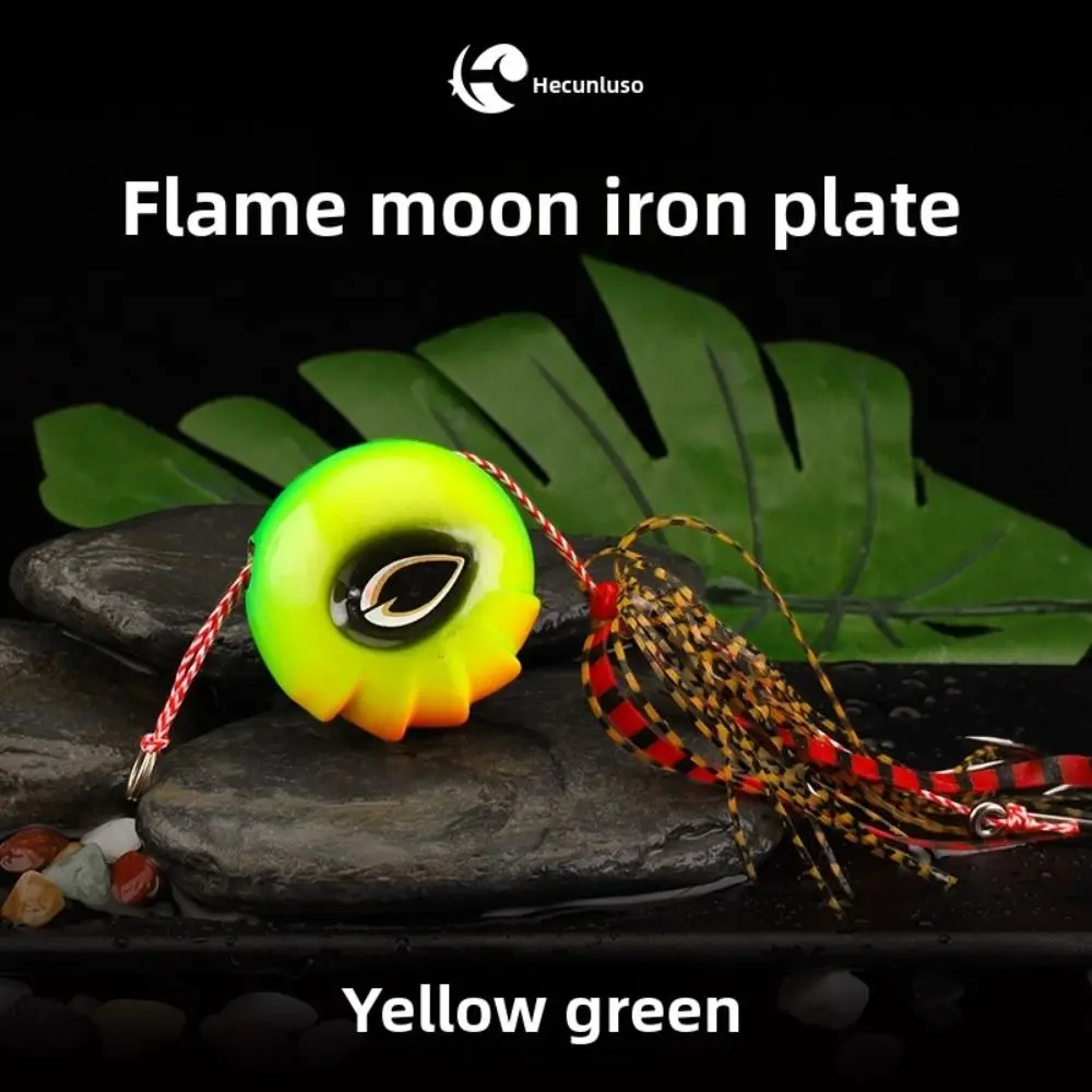 Jig Head marino slider con falda Rubbler para sargos en el mar - imagen 3