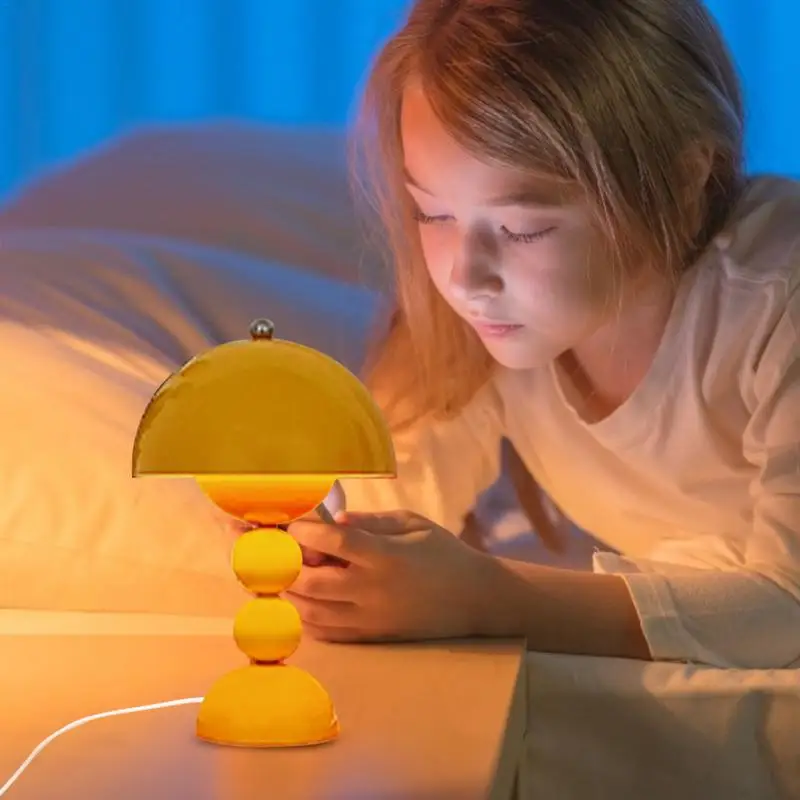 

Flower Bud Lights For Table LED Cute Bedside Lamp In Flower Bud Shape Decorative Ambient Lights With 3 Brightness Modes Night