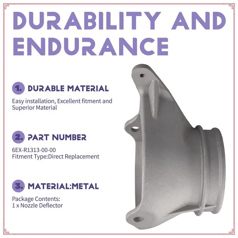 For Yamaha VX700 1100 Steering Column Cover 6EX-R1313-00-00-Nozzle Deflector Replacement