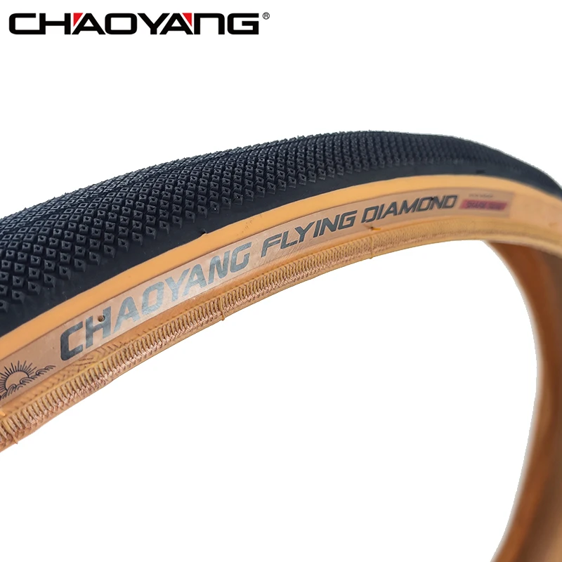 CHAOYANG FLYING DIAMOND タイヤ　グラベル CHAOYANG FLYING DIAMOND 700x35C Bicycle Tire 28Inch 37-622