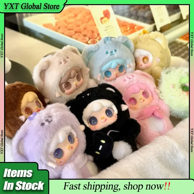 

Original Yooki V4 Take A Bite Of Bear Series Blind Box Pendant Vinyl Dolls Toys Model Collection Ornament Birthday Xmas Gift