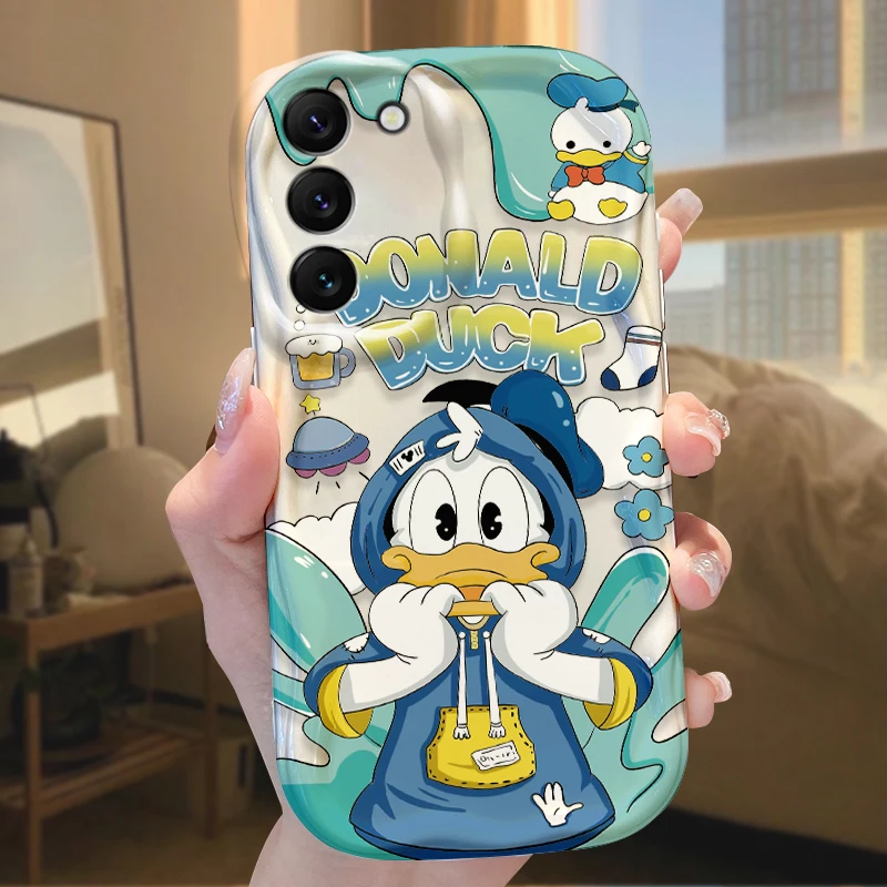 Disney Mickey Mouse Case for Samsung Galaxy S24 S23 S22 S21 Ultra Plus S20 FE A73 5G A72 A71 A54 A53 A52 A51 A50S A50 Soft Cover