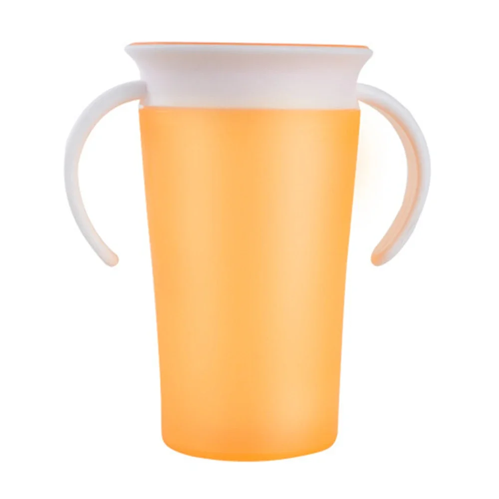 Taza mágica de aprendizaje para bebé, botella de agua a prueba de fugas, 360 ML, 1 unidad, 260