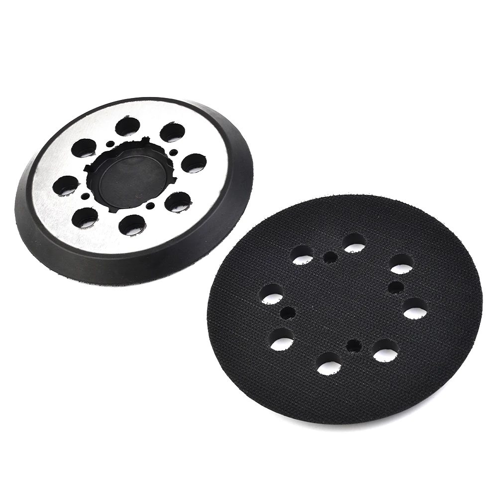 

Power Tool Sanding Pad 2 Piece Practicall Top Hook-&-loop 5inch 8Holes Assemblies For DWE6421 DWE6421K DWE6423