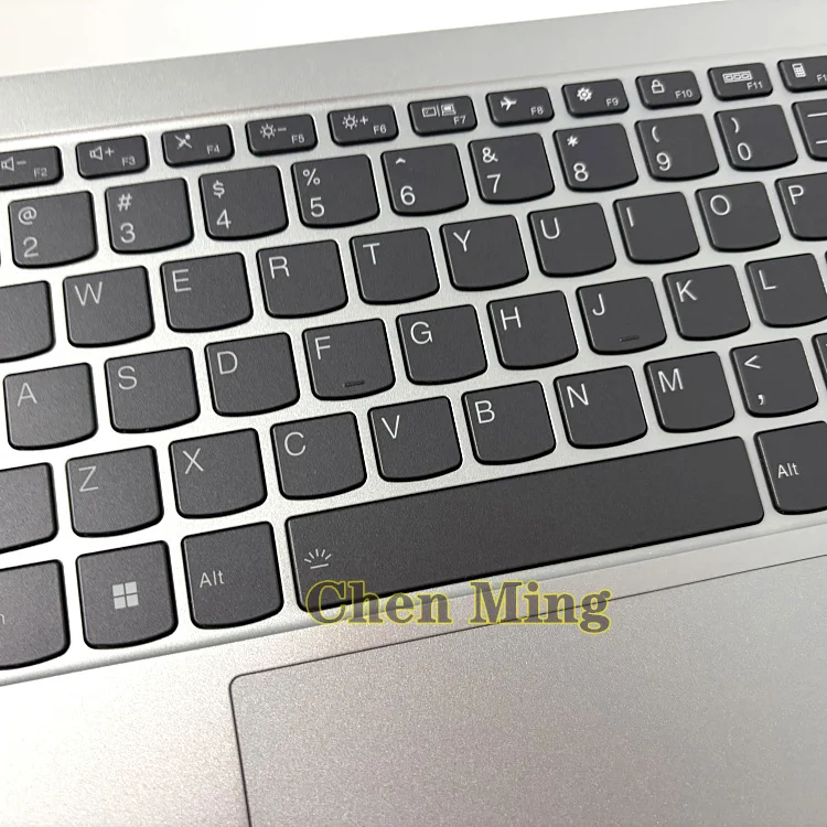 كمبيوتر محمول Palmrest العلوي لينوفو Ideapad سليم 5 14IAH8 IRL8 ABR8 83BF 82XD 82XE لوحة المفاتيح الأمريكية الخلفية لوحة اللمس 5CB1L10834 #5