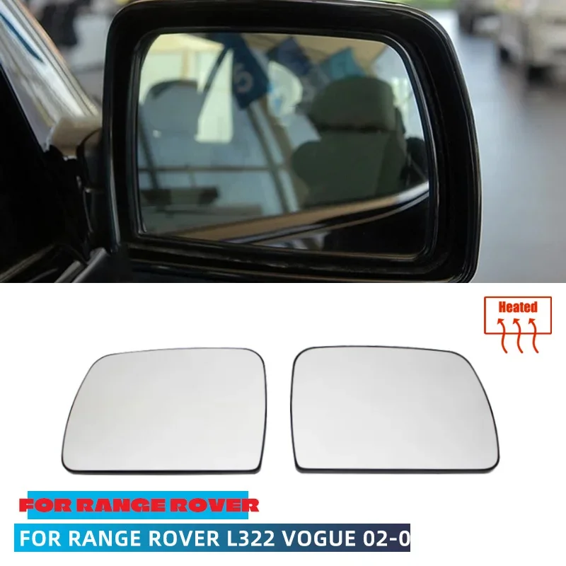 For Land Rover Range Rover L322 Vogue 2002-2006 Accessories Side Rearview Heated Mirror Glass Replacement  Accessories
