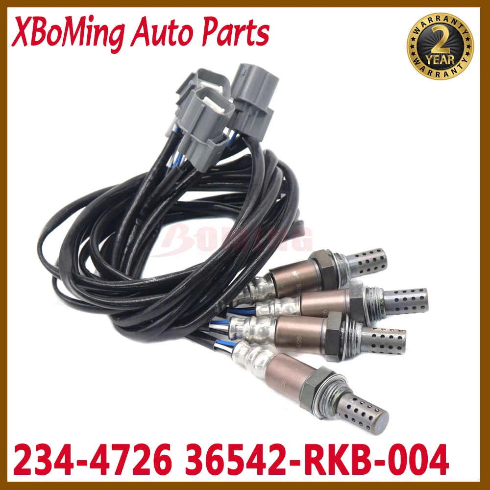 

4x автомобильный 234-4726 36542-RKB-004 соотношение воздуха и вниз, соотношение воздуха и топлива, Lambda O2, датчик кислорода для Honda Accord Odyssey Pilot