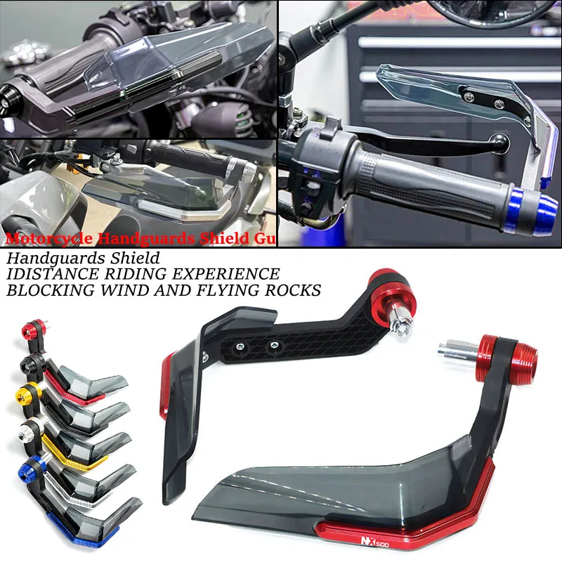 For NX500 2024 2025 Motorcycle Handguard Grips Handle Shield Hand Guard Protector Windshield