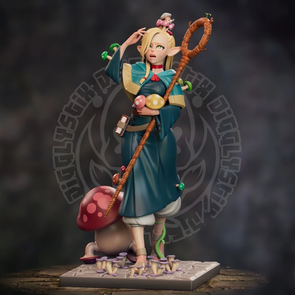 

Sexy Elf Magician NSFW 1/24 Scale Resin Figure Model Kit Diorama Unassembled Unpainted Doll 3D Printing DIY Statue Crafts Toy