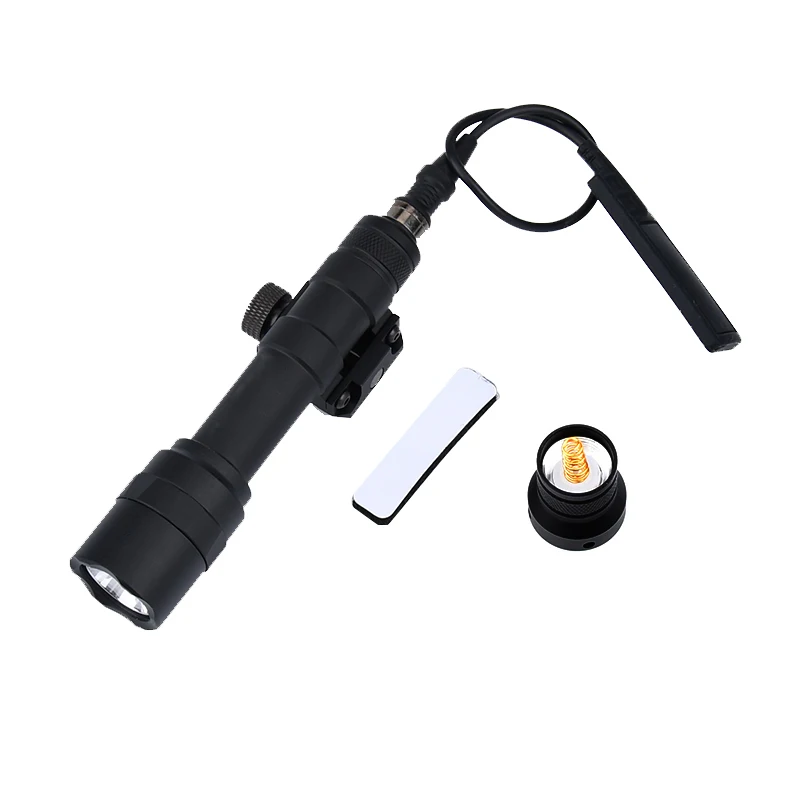 Tactical SF Surefir M600 M600B M600U Flashlight Metal CNC Softair Weapon Light For AR15 M4 M16 HK416 SLR Fit 20mm Picatinny Rail