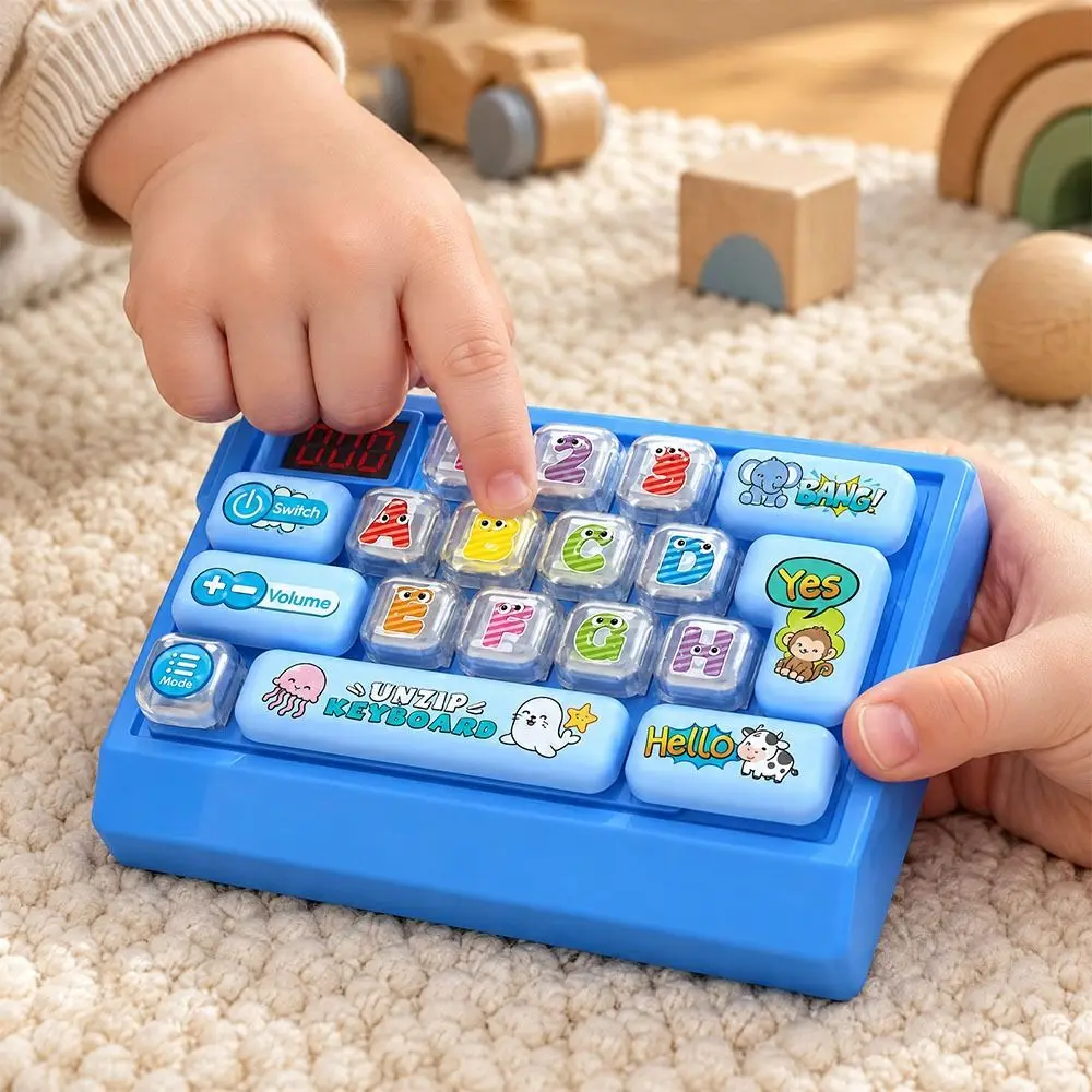 Electronic Game Quick Push Keyboard Game Machine Focus Training Handheld Handheld Electronic Challenge Game