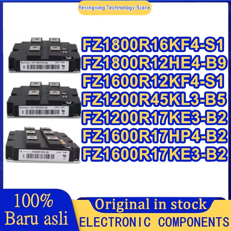 FZ1800R16KF4-S1 FZ1800R12HE4-B9 FZ1200R45KL3-B5 FZ1200R17KE3-B2 FZ1600R17HP4-B2 FZ1600R17KE3-B2 FZ1600R12KF4-S1