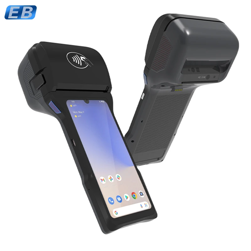 Terminal POS WIFI 4G móvel PH-93 com NFC e sistema POS MPOS de scanner de código de barras