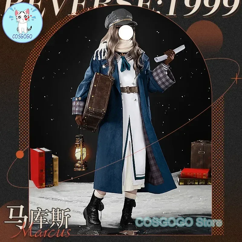 

COSGOGO [Customized] Reverse:1999 Marcus Cosplay Costume Cos Game Anime Party Uniform Hallowen Play Role Clothes Clothing Dress