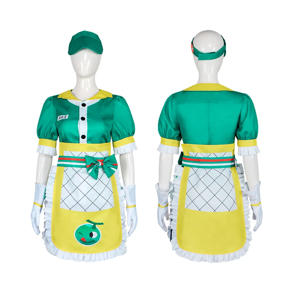 

Game Over Mei Cosplay Costumes Shoes Meiling Zhou Honeydew Clothes Halloween Carnival Outfit For Women Girls