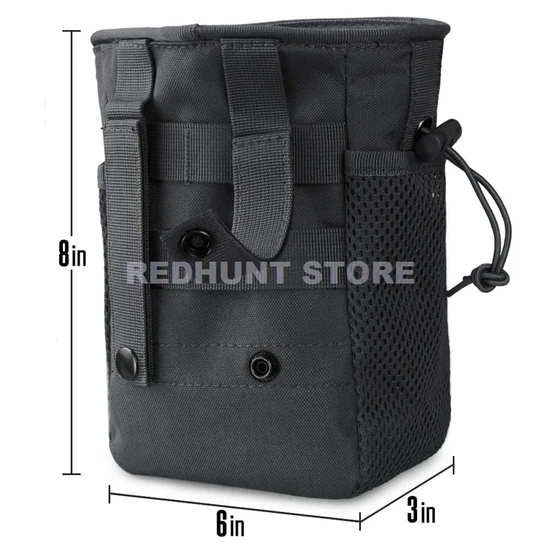 Bolsa táctica MOLLE para revistas con cordón - riñonera y funda - imagen 5