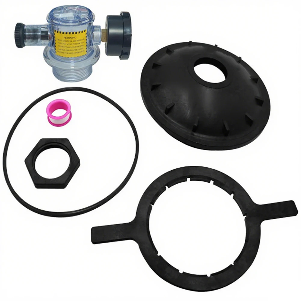 Pool Spa Filter Replacement Kit 154856 Black Buttress Thread Closure Compatible with For Triton C3 Sand Filters