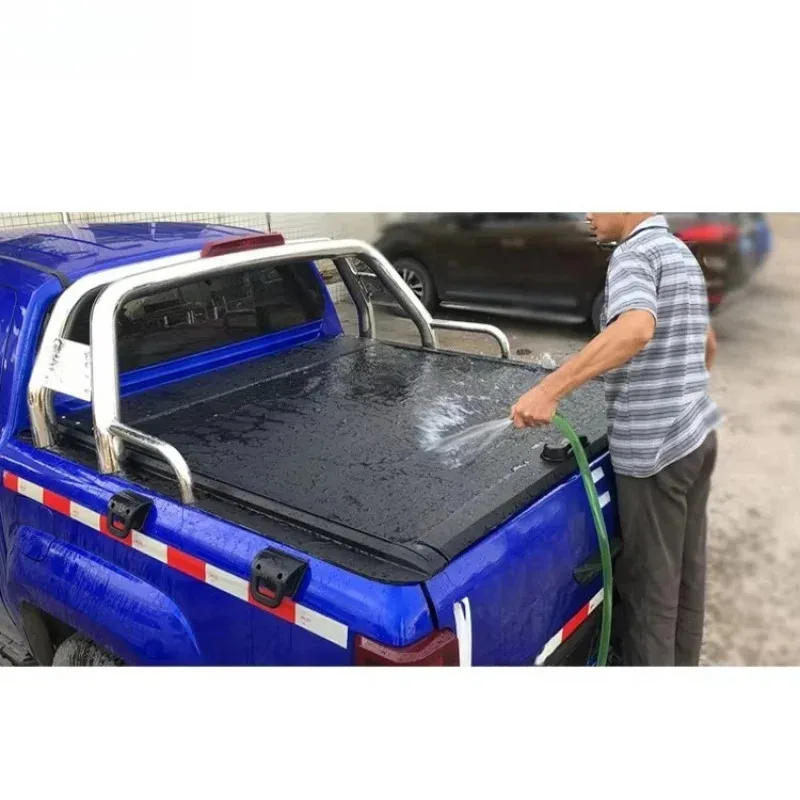 

Custom Retractable Truck Bed Cover 1500 5.7ft 6.5ft Alloy Aluminum Tonneau Cover
