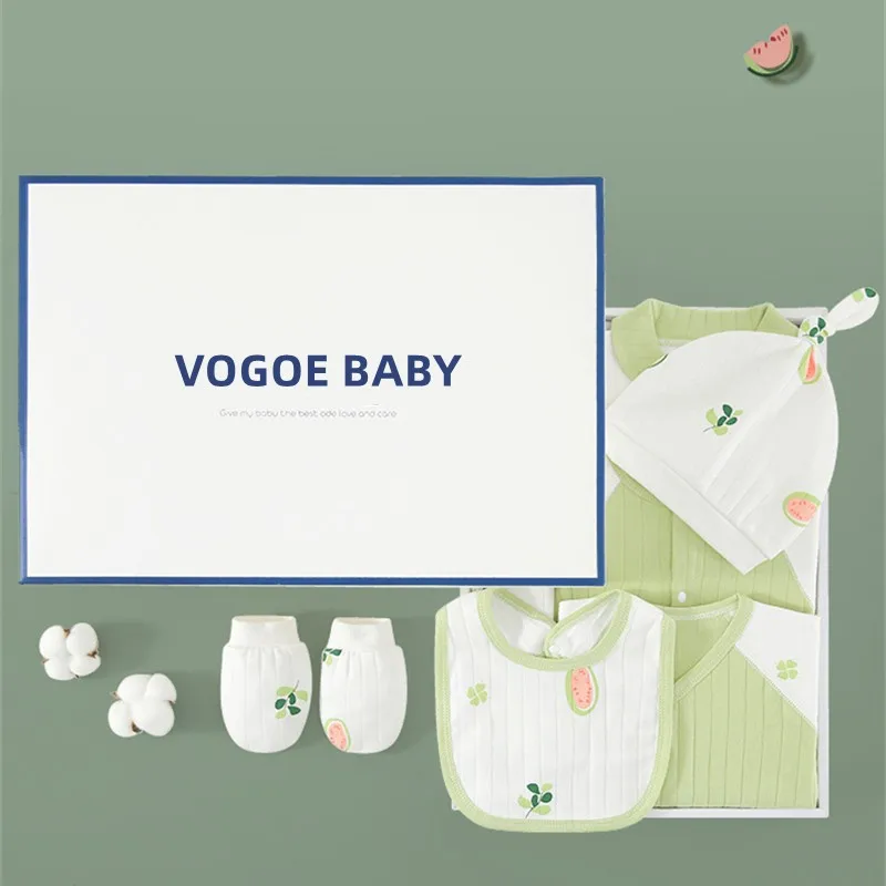 

22pcs Newborn Clothes Set Summer Pure Cotton Clothing Suit Baby Birthday Present Newborn Gift Unisex Infant Clothes With Box