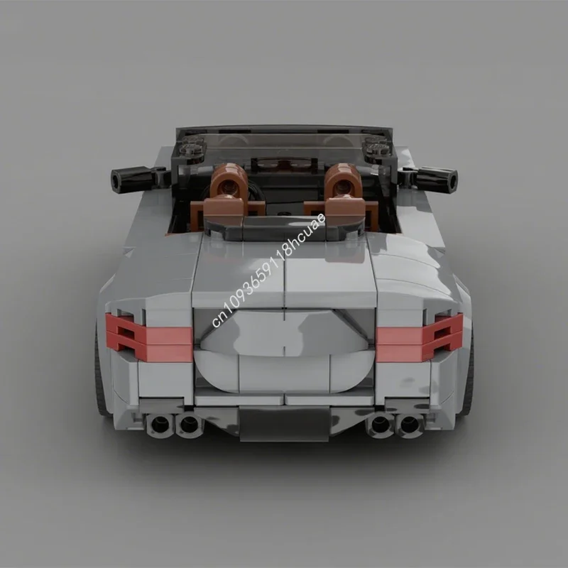 

580pcs MOC BMWes M8 Pack Cabrio & GTE City Champion Supercar Building Blocks Christmas Children Stress-Relief Collector For Gift