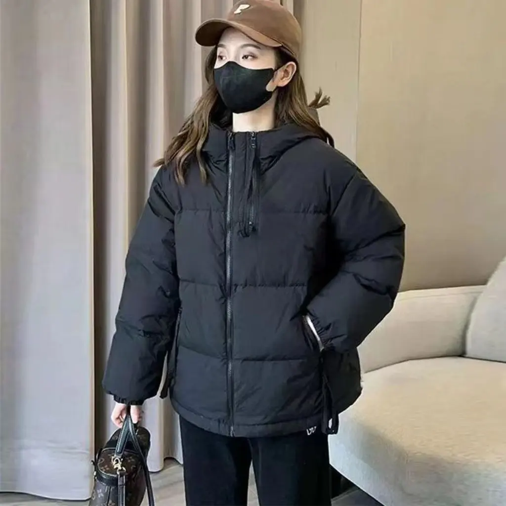 

Women's down Cotton-padded Jacket Winter High-End Thickened Fashionable Short Style for Small Individuals