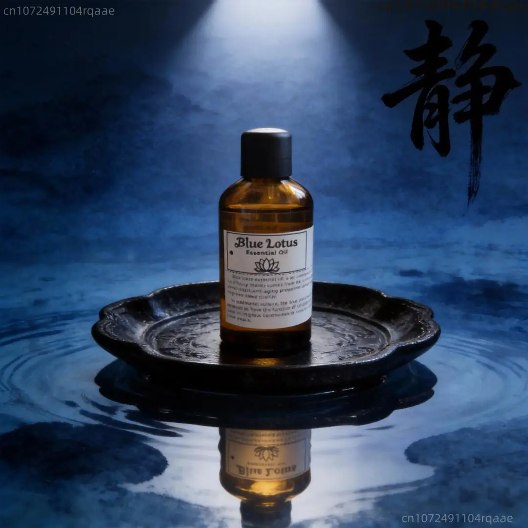 Blue Lotus Essential Oil Natural Plant Aroma Oil For Aromatherapy Diffuser Meditation Relaxing Home Fragrance