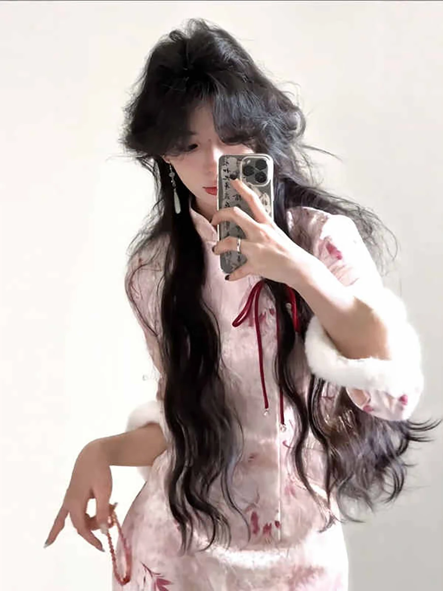 new-chinese-sle-national-trend-improved-dr-vintage-unique-beautiful-fce-lined-bodycon-long-skirt-autumn