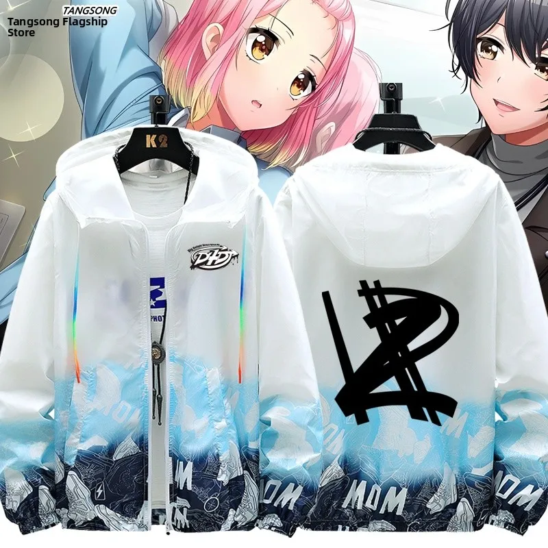 

Ultra-Thin Sun Protection Clothing Outerwear for Men And Women D4DJ Anime Themed Loose Fit Polyester Nylon Cosite Fiber