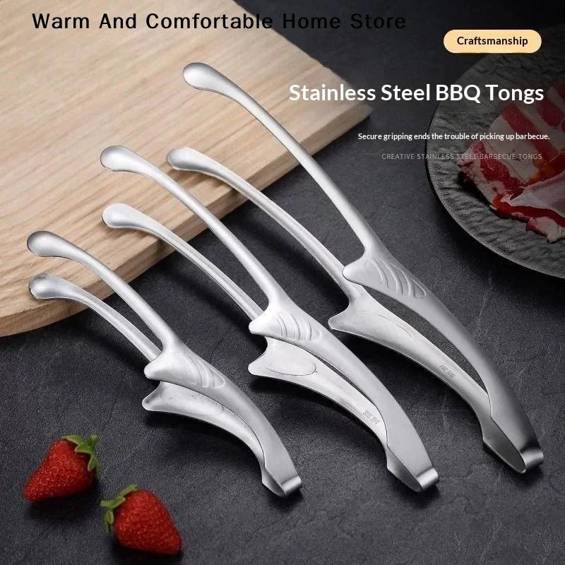 Korean Bbq Grill - 【W】Stainless Steel Grill Tongs Korean And