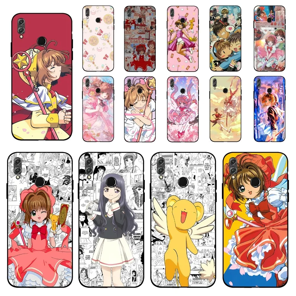 CardCaptor Sakura Anime Phone Case For Huawei Honor 10 Lite 9 20 7A 9X 30 50 60 70 Pro Plus Soft Silicone Cover