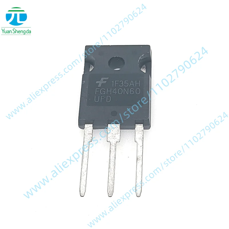 

5PCS New Original IGBT MOS FET 40A/600V TO-247 FGH40N60UFD